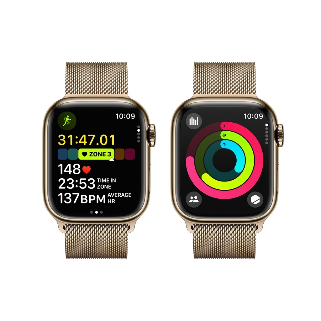 Series 4 gold milanese on sale loop